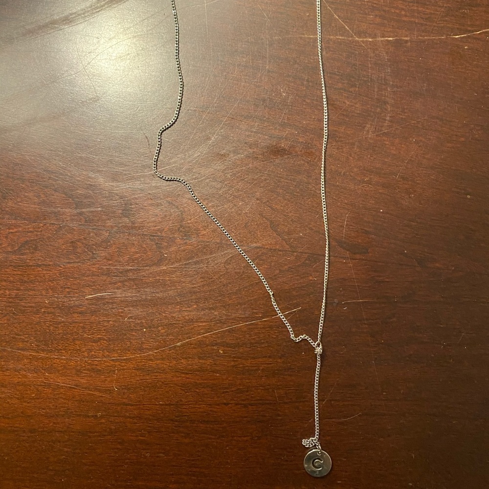 Initial necklace